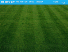 Tablet Screenshot of 140worldcup.com